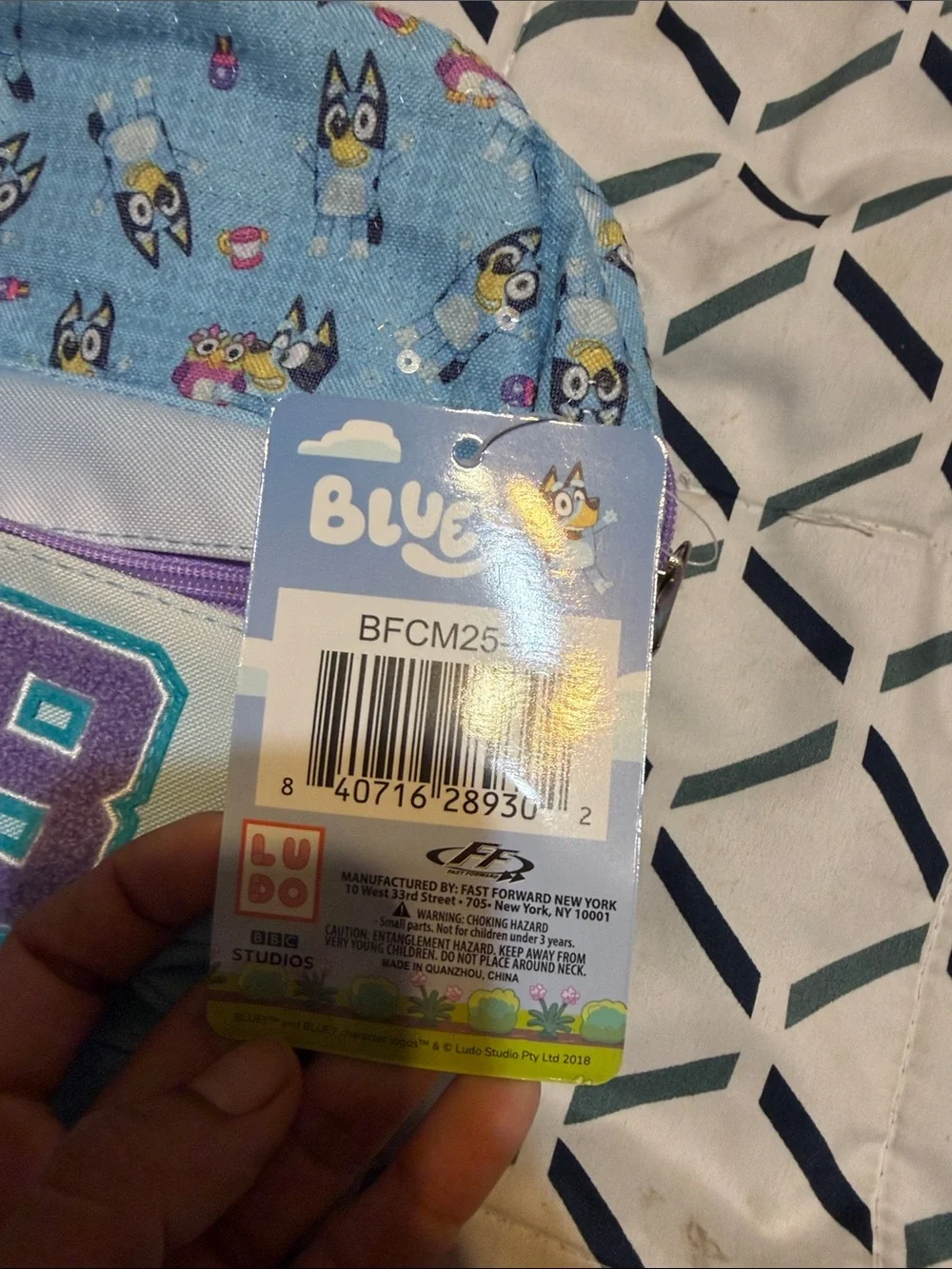 Bluey light blue